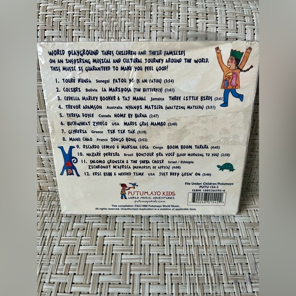 Putumayo Kids World Playground CD - Musical Adventure - Picture 2 of 2